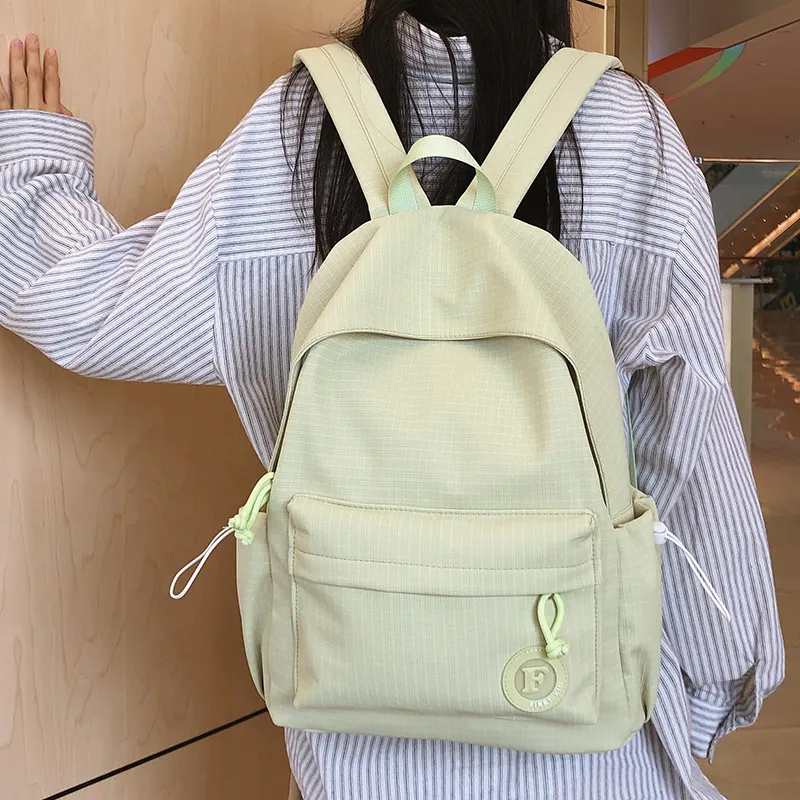 Yalu Nylon Backpack Unisex Multicolor-23