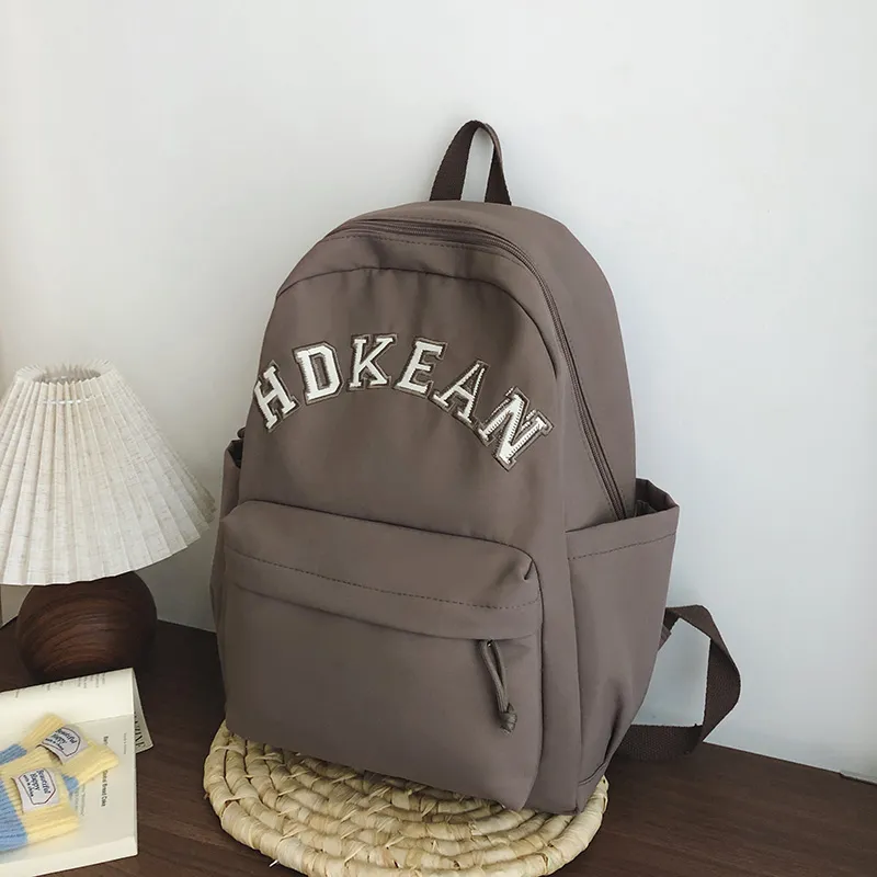 Yalu Nylon Backpack Unisex Multicolor-19