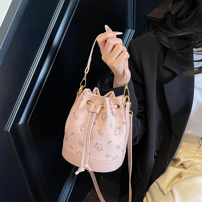Yalu PU Shoulder Bag, Crossbody Bag, Handbag Women's Pink/Brown/Black/Ecru-2