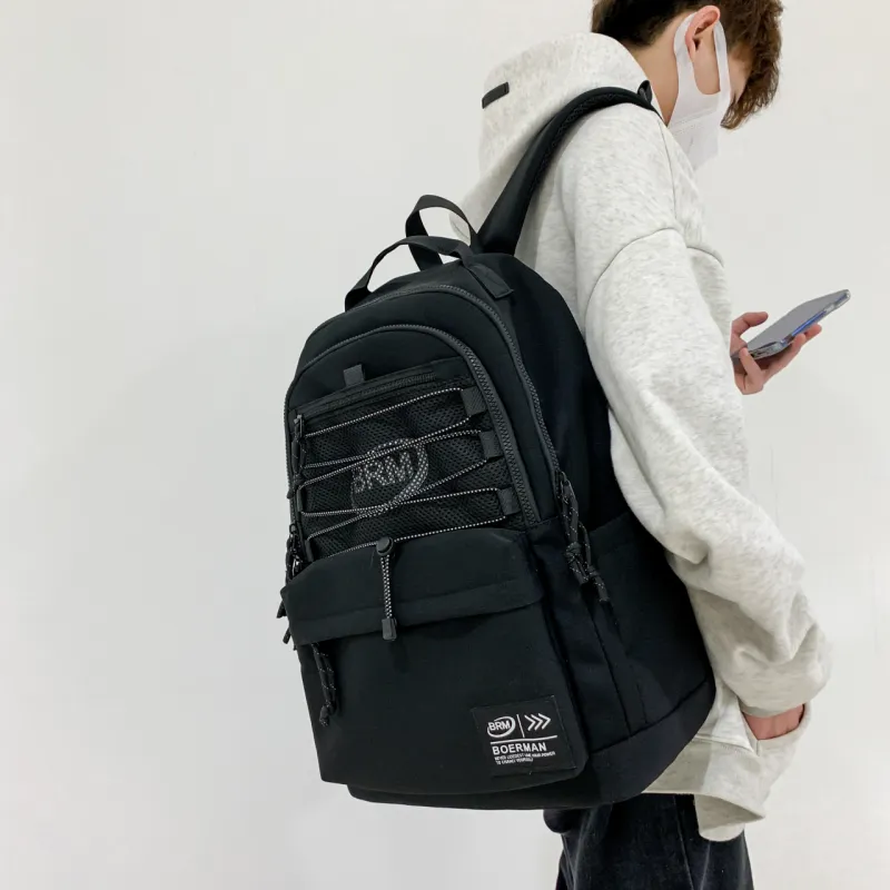 Yalu Oxford Backpack Unisex Multicolor-11