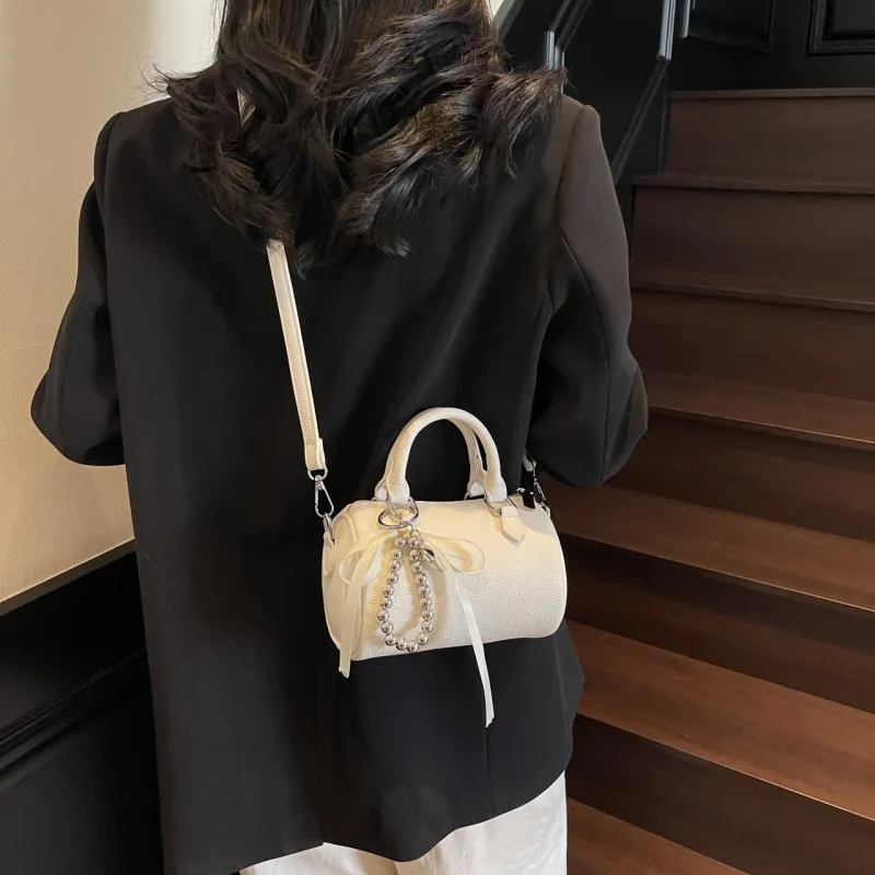 Yalu PU Cylinder Bag, One Shoulder Handbag Women's Multicolor-12