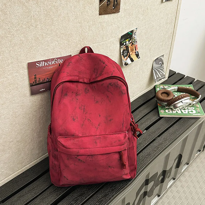 Yalu Nylon Backpack Unisex Multicolor-20