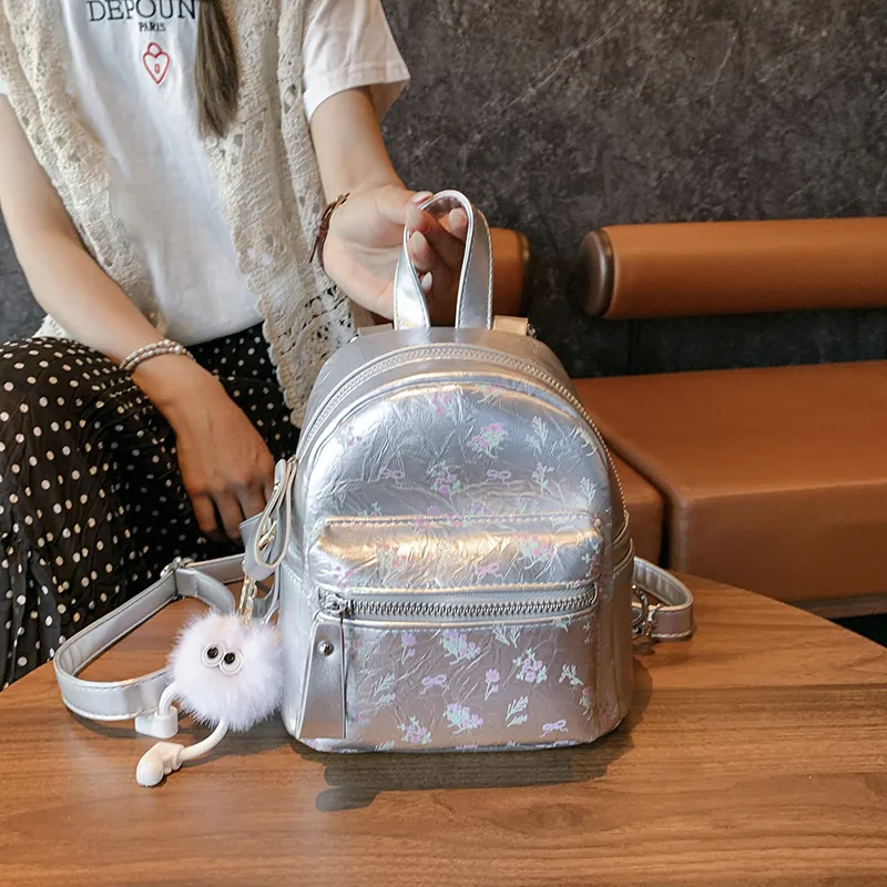 Yalu PU Backpack Women's Multicolor-1