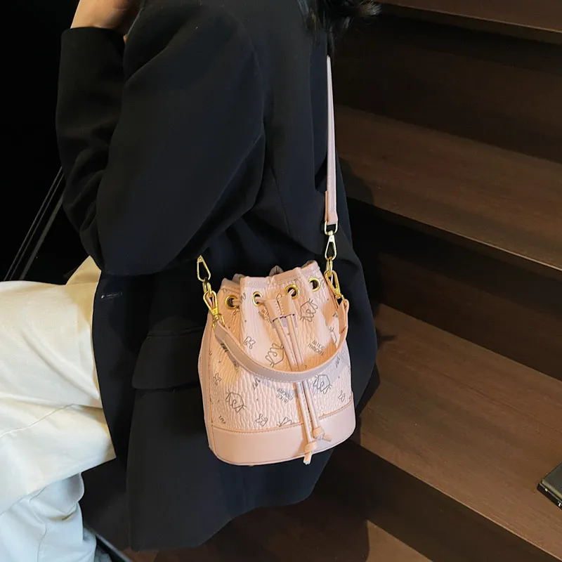 Yalu PU Shoulder Bag, Crossbody Bag, Handbag Women's Pink/Brown/Black/Ecru-4