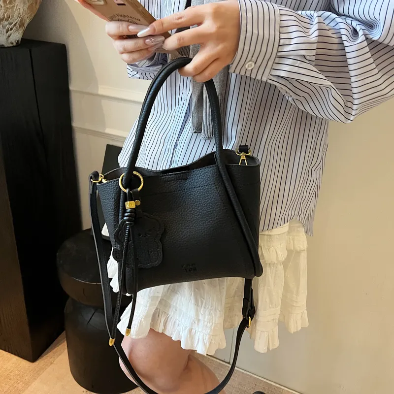 Yalu PU Shoulder Bag, Crossbody Bag, Handbag Women's White/Brown/Blue/Pink/Black-31