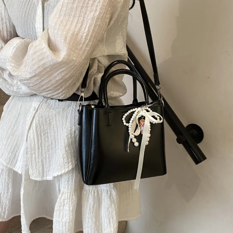 Yalu PU Shoulder Bag, Crossbody Bag, Handbag Women's Yellow/Black/Pink/Blue/White-11
