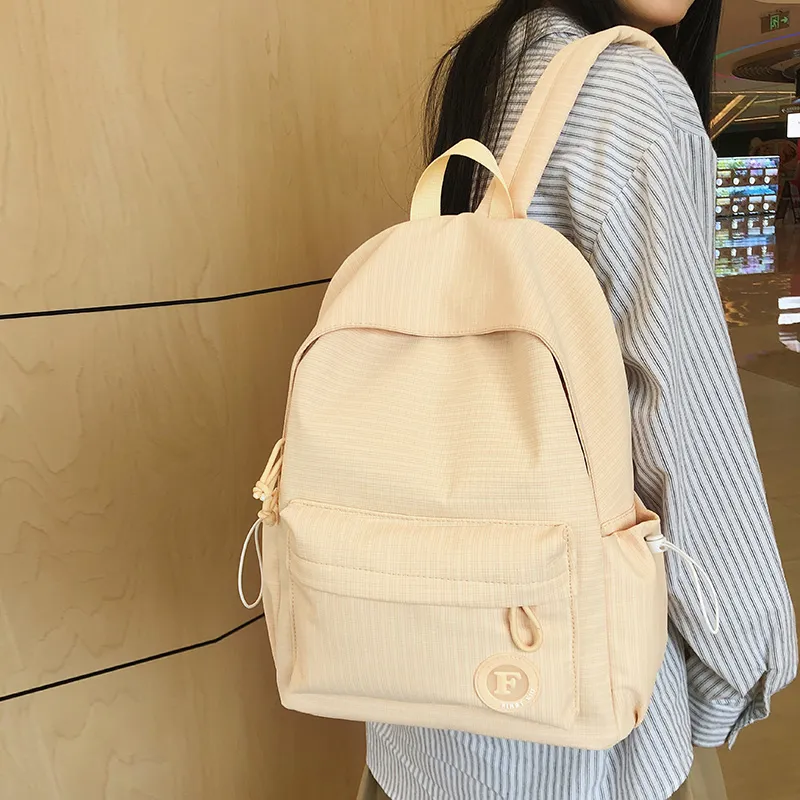 Yalu Nylon Backpack Unisex Multicolor-14
