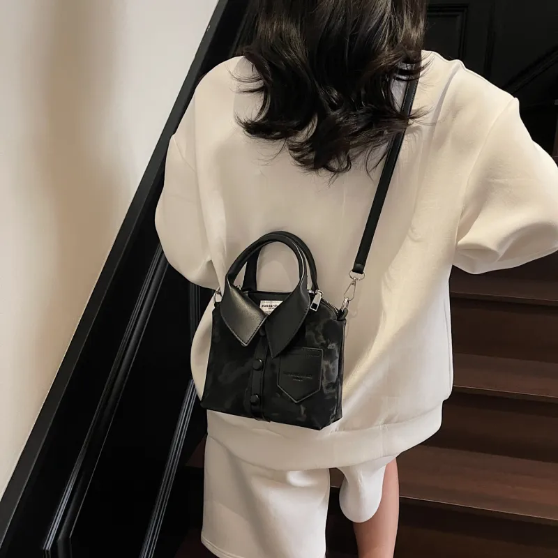 Yalu PU Handbag, Shoulder Bag, Crossbody Bag Regular Women's Black/Ecru/Pink/Silver/White Khaki-2
