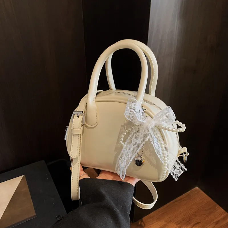 Yalu PU Shoulder Bag, Crossbody Bag, Handbag Regular Women's White/Yellow/Pink/Blue/Black-6