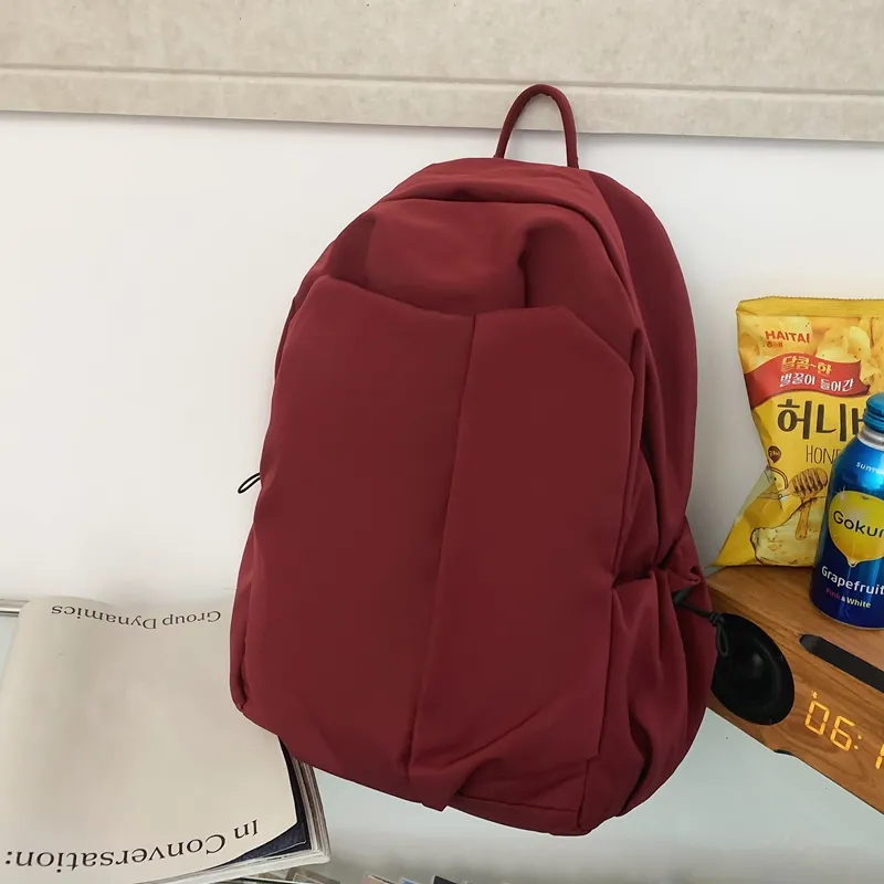 Yalu Nylon Backpack Unisex Multicolor-25