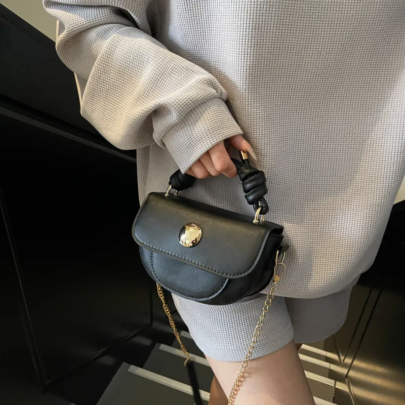 Yalu PU Handbag Women's Black/Pink/Khaki/Silver-5