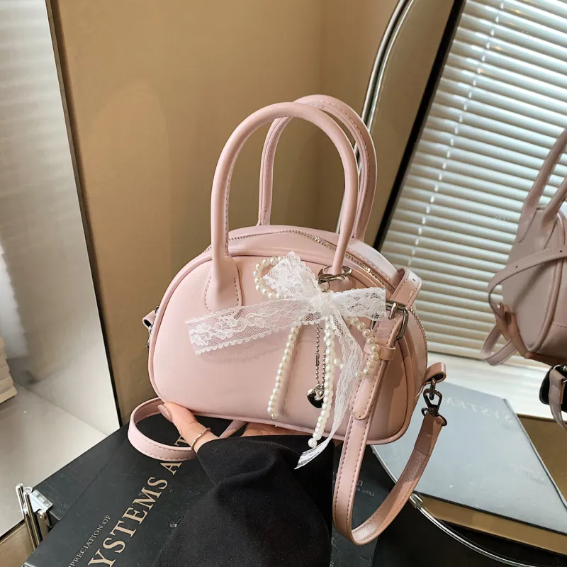Yalu PU Shoulder Bag, Crossbody Bag, Handbag Regular Women's White/Yellow/Pink/Blue/Black-19