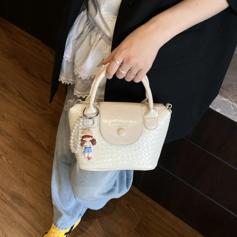 Yalu PU Handbag Regular Women's Light Blue/Yellow/Black/Silver/Ecru-30