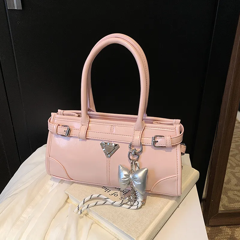 Yalu PU Crossbody Handbag Women's White/Silver/Pink/Blue/Black-20