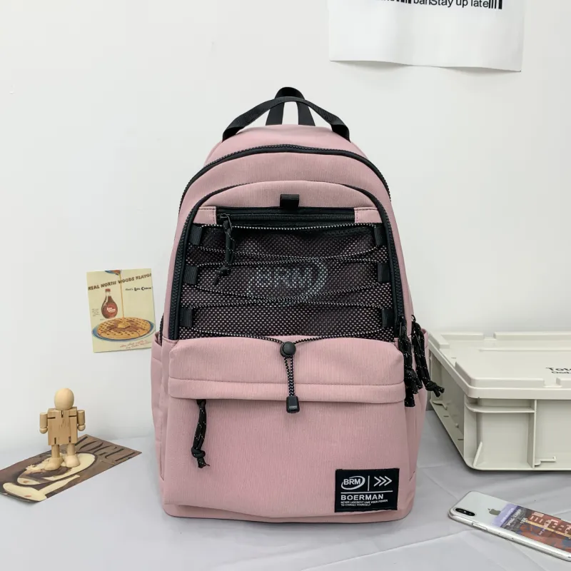 Yalu Oxford Backpack Unisex Multicolor-28