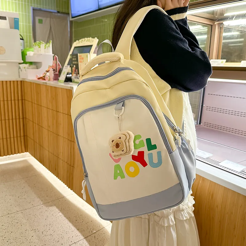 Yalu Nylon Backpack Women's Multicolor-21