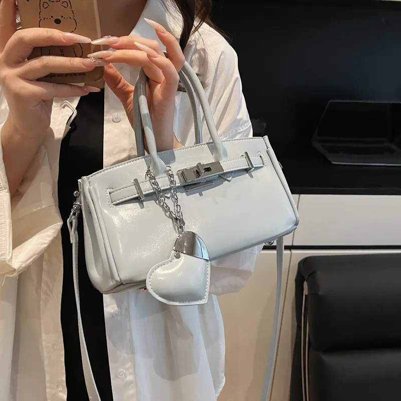 Yalu PU Handbag, Shoulder Bag, Crossbody Bag Women's White/Blue/Pink/Black-10