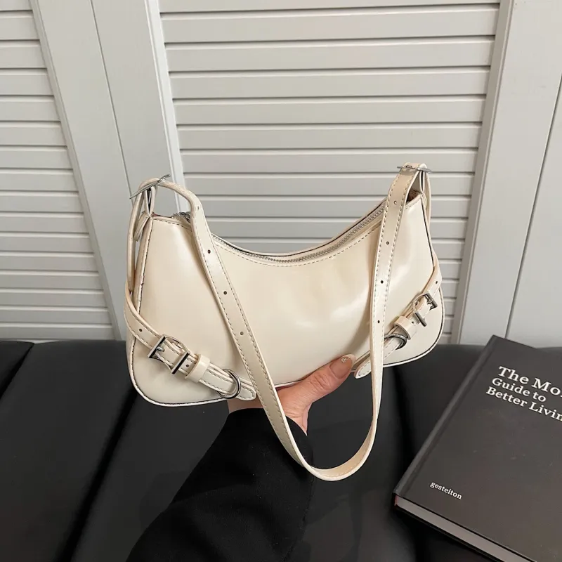 Yalu PU Crossbody Bag, Shoulder Bag Regular Women's Black/Yellow Brown/Ecru/Silver-16