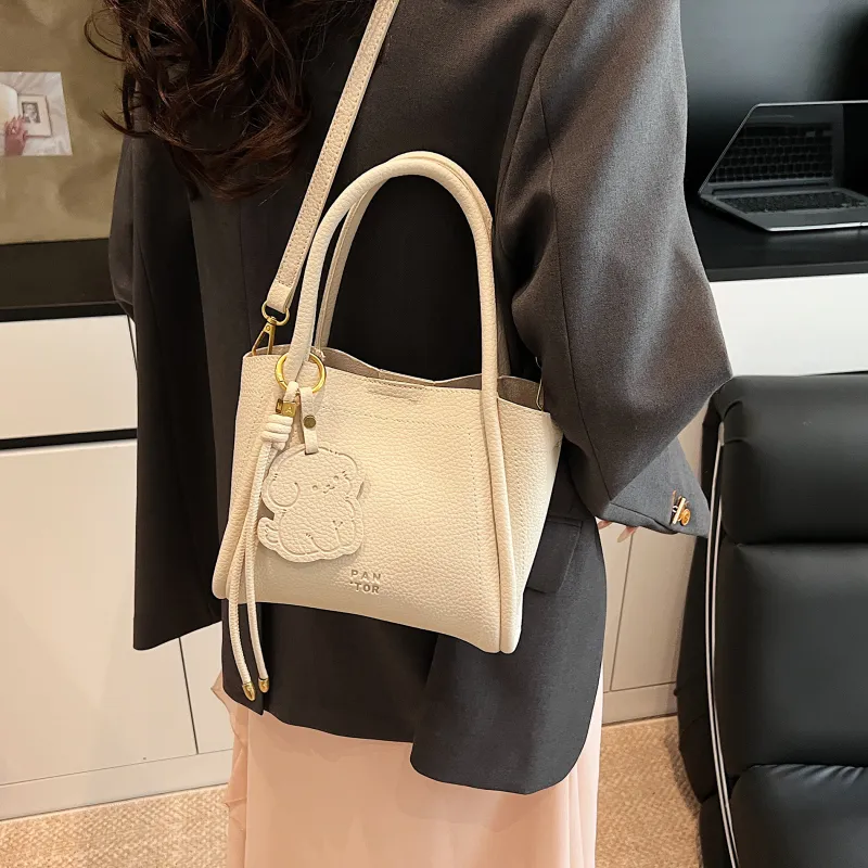 Yalu PU Shoulder Bag, Crossbody Bag, Handbag Women's White/Brown/Blue/Pink/Black-4