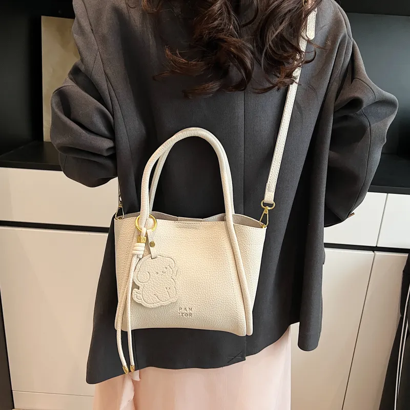 Yalu PU Shoulder Bag, Crossbody Bag, Handbag Women's White/Brown/Blue/Pink/Black-6