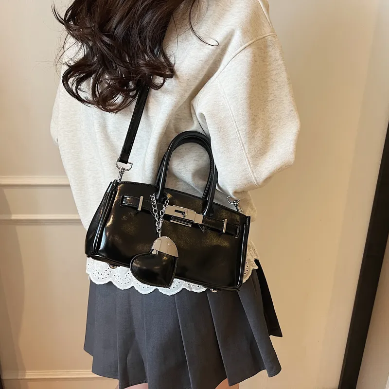 Yalu PU Handbag, Shoulder Bag, Crossbody Bag Women's White/Blue/Pink/Black-25