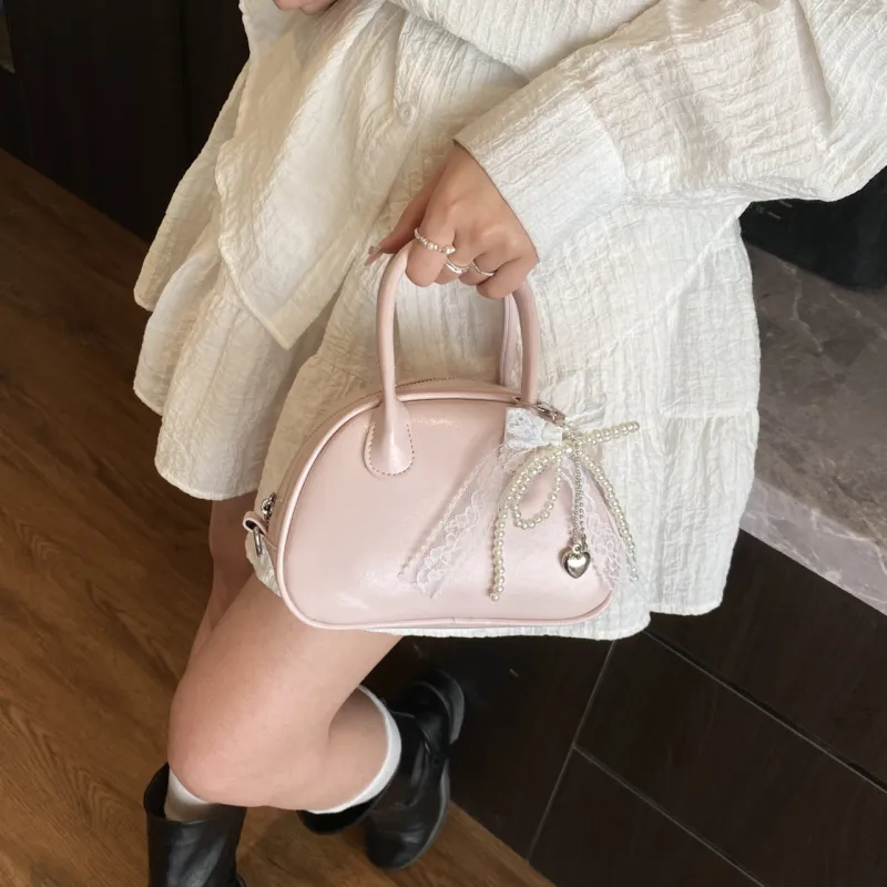 Yalu PU Shoulder Bag, Crossbody Bag, Handbag Regular Women's White/Yellow/Pink/Blue/Black-16