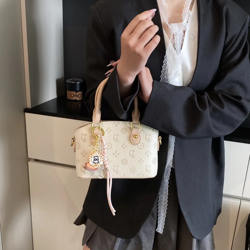 Yalu PU Shoulder Bag, Crossbody Bag, Handbag Regular Women's White/Blue/Black/Pink-4