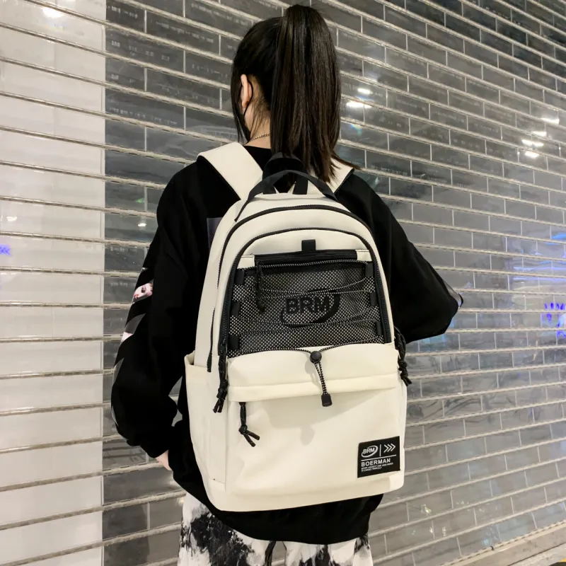 Yalu Oxford Backpack Unisex Multicolor-1