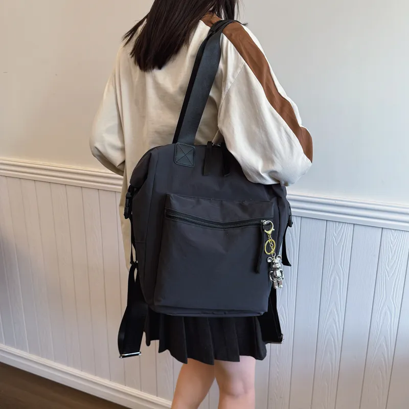 Yalu Canvas Backpack Regular Unisex Multicolor-16