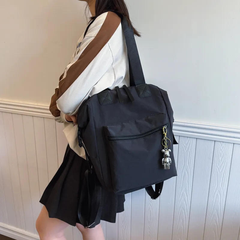 Yalu Canvas Backpack Regular Unisex Multicolor-17
