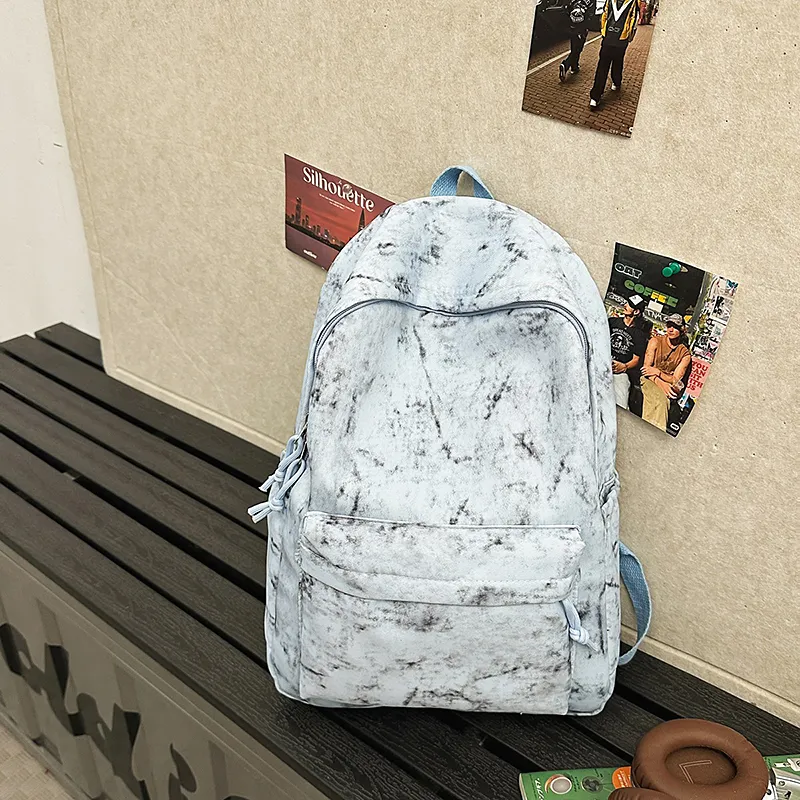 Yalu Nylon Backpack Unisex Multicolor-15