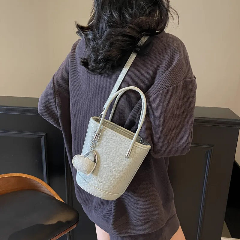 Yalu PU Bucket Bag, Shoulder Bag, Handbag Women's Multicolor-12
