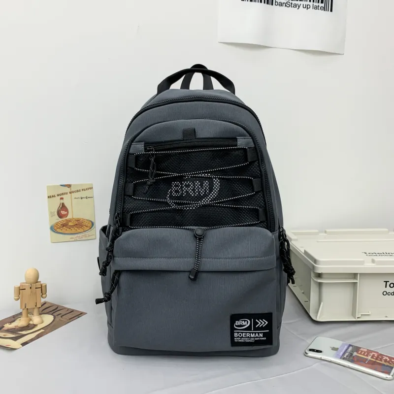 Yalu Oxford Backpack Unisex Multicolor-7