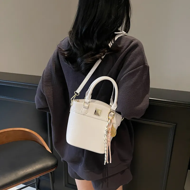 Yalu PU Handbag Regular Women's Black/White/Red/Pink-11