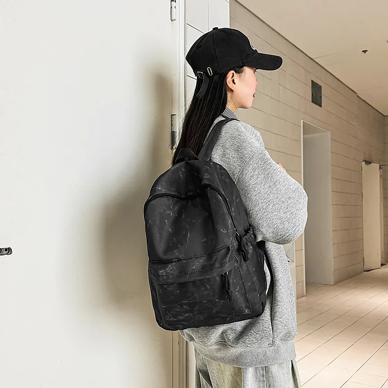 Yalu Nylon Backpack Unisex Multicolor-5