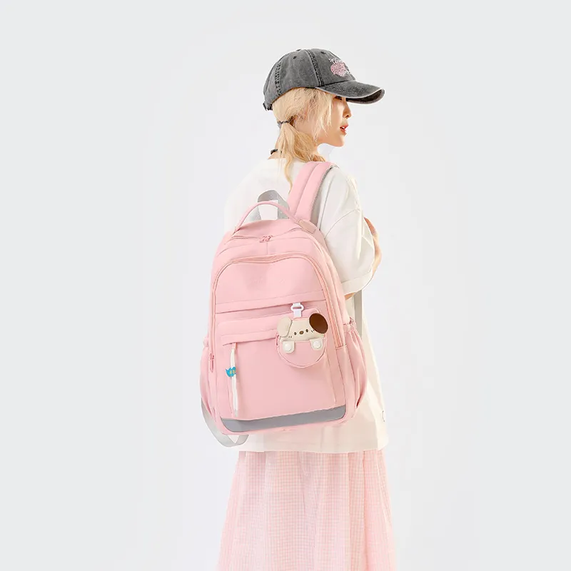 Yalu Polyester Backpack Unisex Multicolor-26