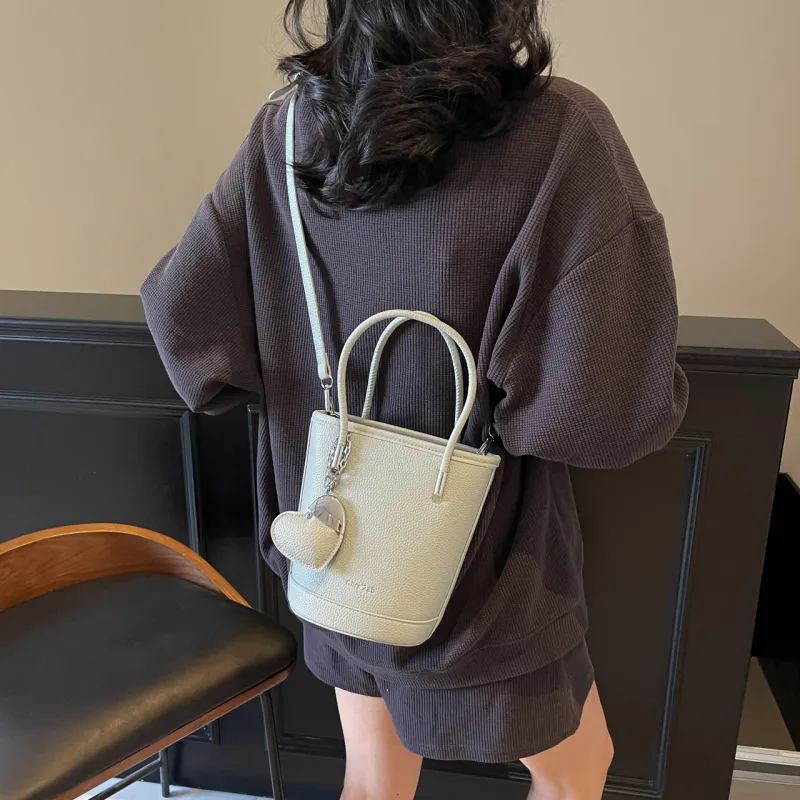 Yalu PU Bucket Bag, Shoulder Bag, Handbag Women's Multicolor-11