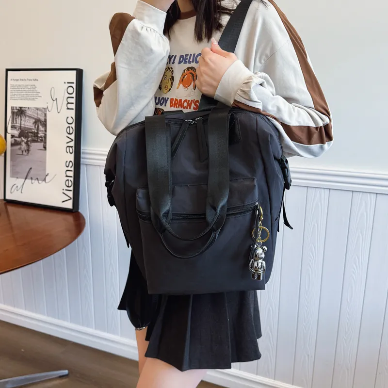 Yalu Canvas Backpack Regular Unisex Multicolor-18