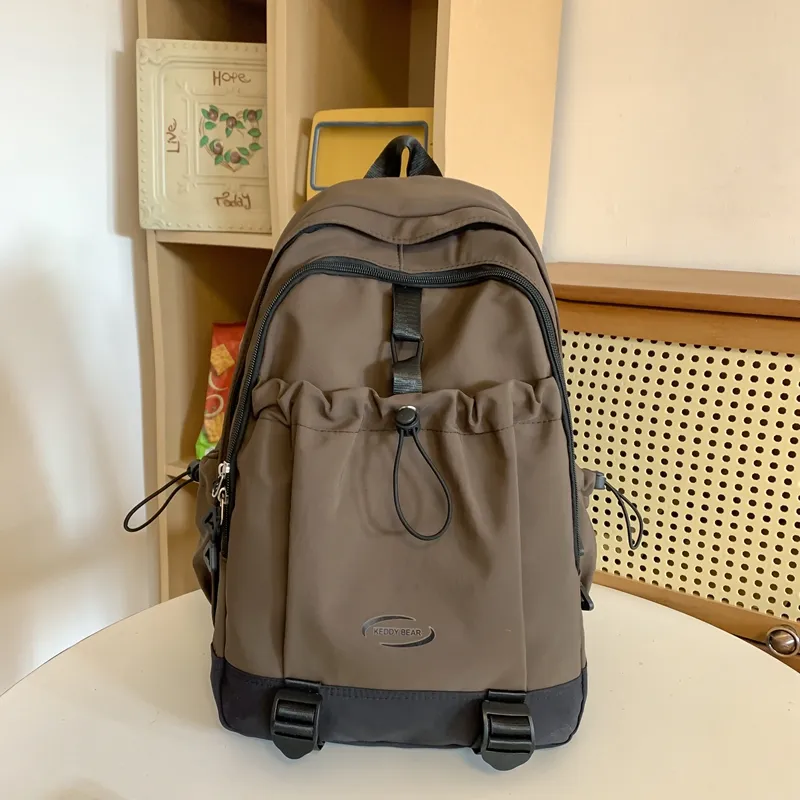 Yalu Nylon Backpack Unisex Multicolor-29