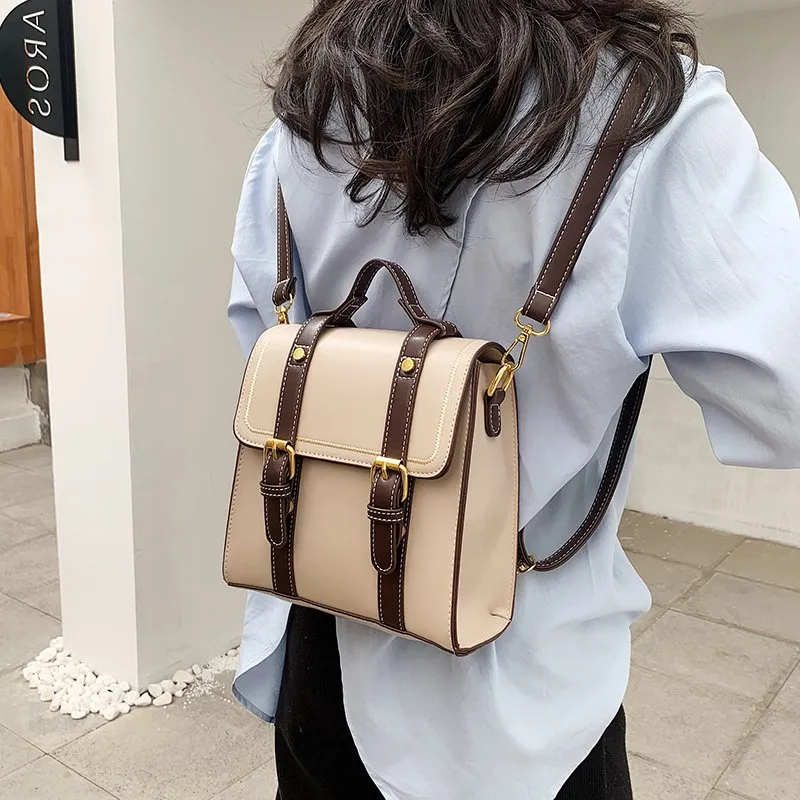 Yalu PU Backpack Women's Multicolor-15