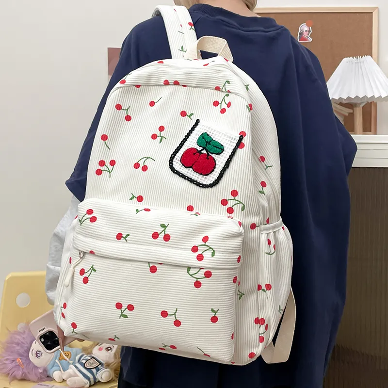 Yalu Canvas Backpack Women's Multicolor-15