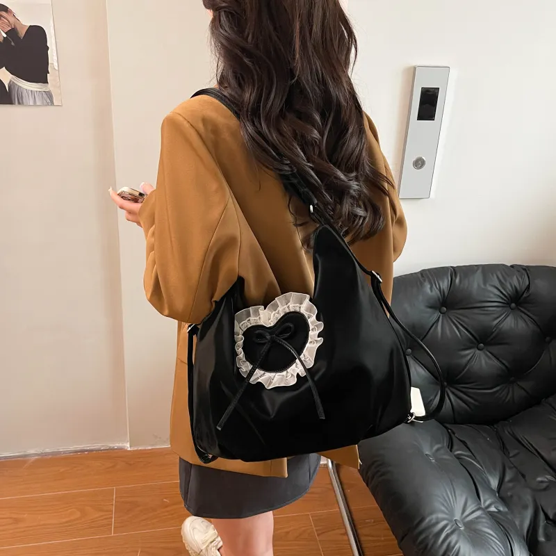 Yalu PU Backpack Shoulder Bag Regular Women's Black/Blue/Pink-2