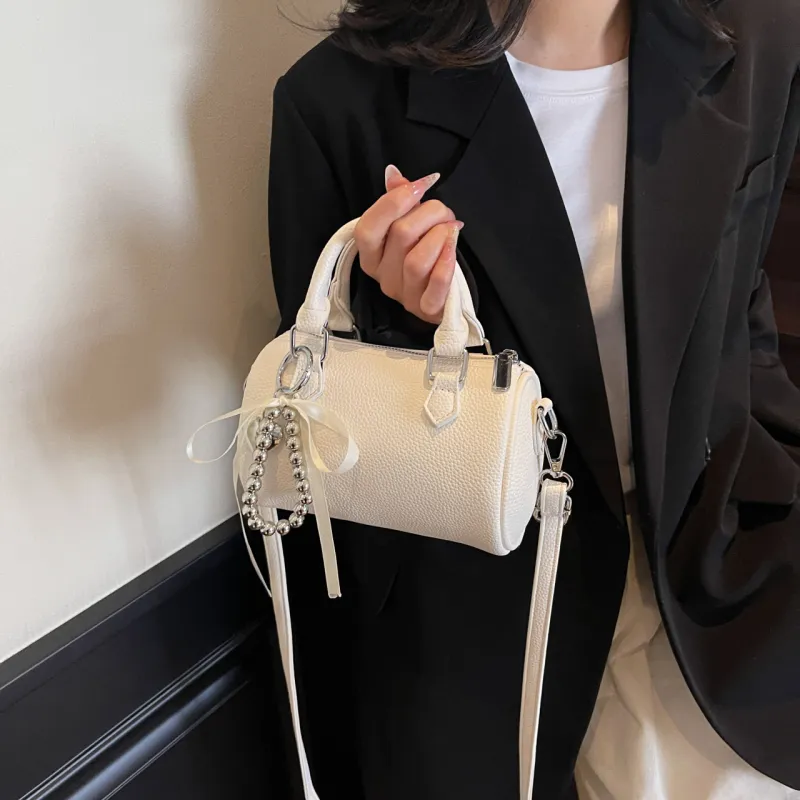 Yalu PU Cylinder Bag, One Shoulder Handbag Women's Multicolor-10