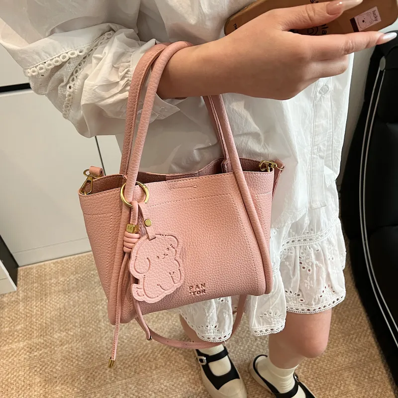Yalu PU Shoulder Bag, Crossbody Bag, Handbag Women's White/Brown/Blue/Pink/Black-24
