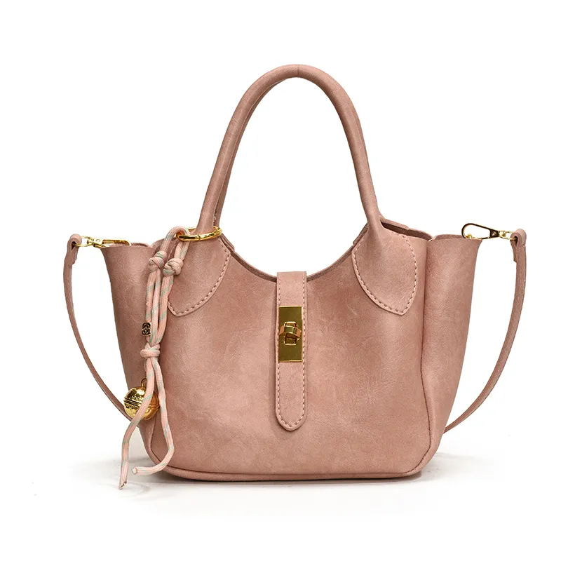 Yalu PU Shoulder Bag, Crossbody Bag, Handbag Regular Women's White/Pink/Black-8