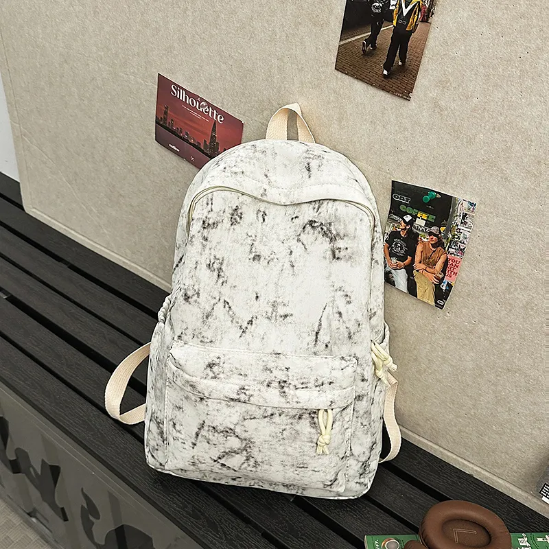 Yalu Nylon Backpack Unisex Multicolor-8