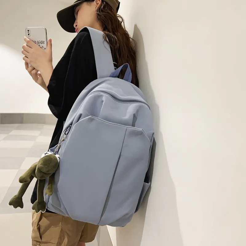 Yalu Nylon Backpack Unisex Multicolor-9