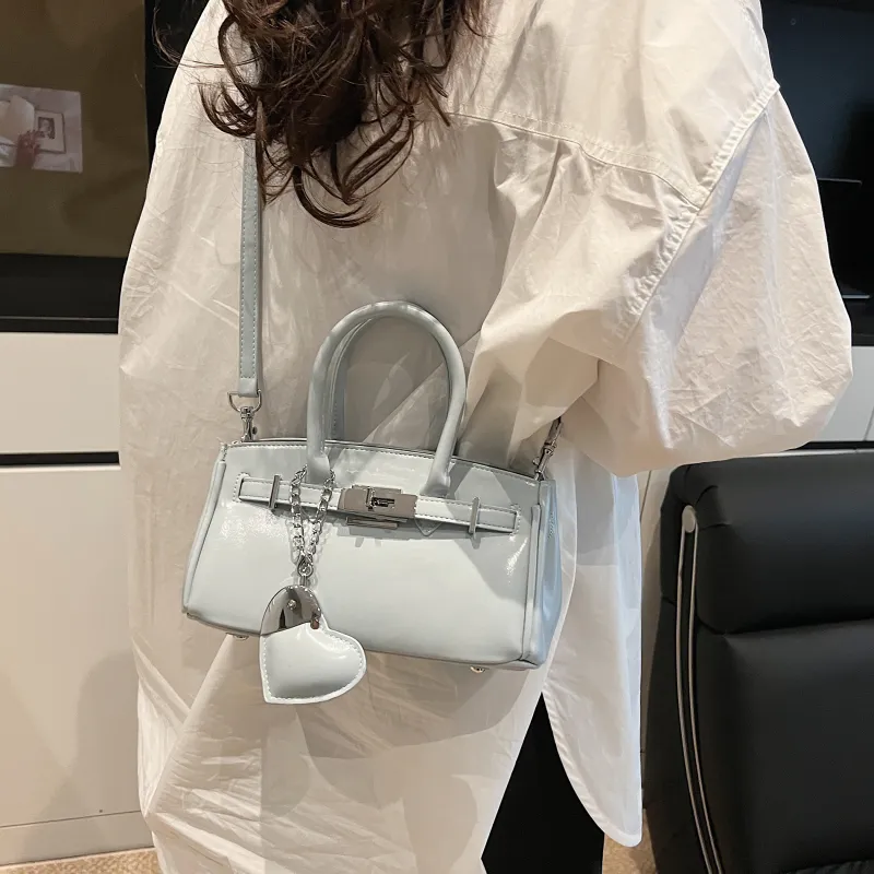 Yalu PU Handbag, Shoulder Bag, Crossbody Bag Women's White/Blue/Pink/Black-12