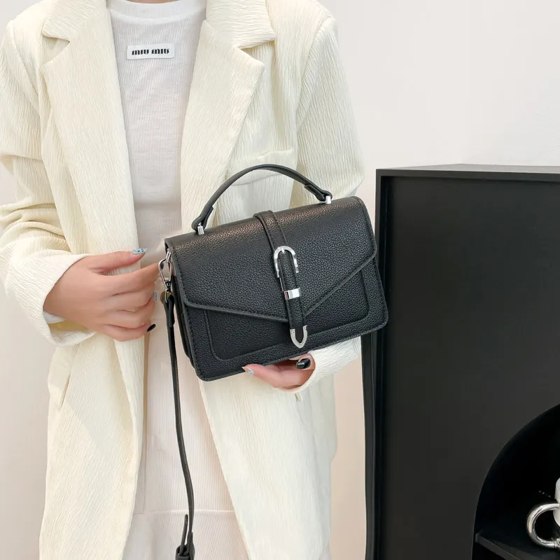 Yalu PU Handbag, Shoulder Bag, Crossbody Bag Regular Women's Black/White/Brown/Red/Khaki-3