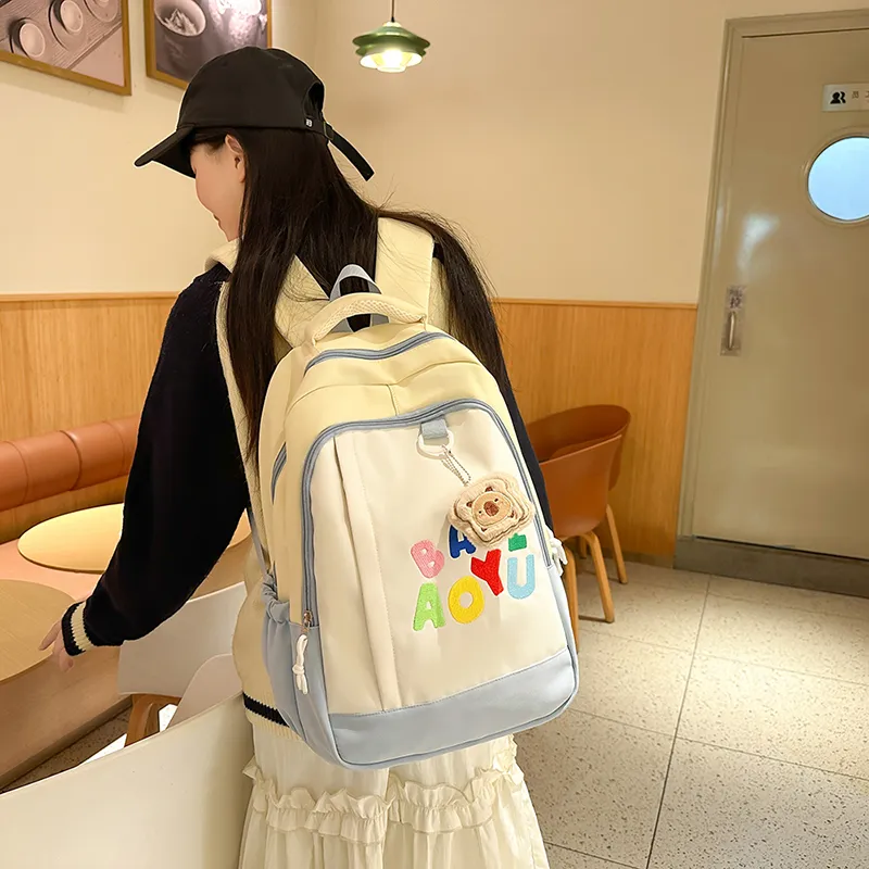 Yalu Nylon Backpack Women's Multicolor-19